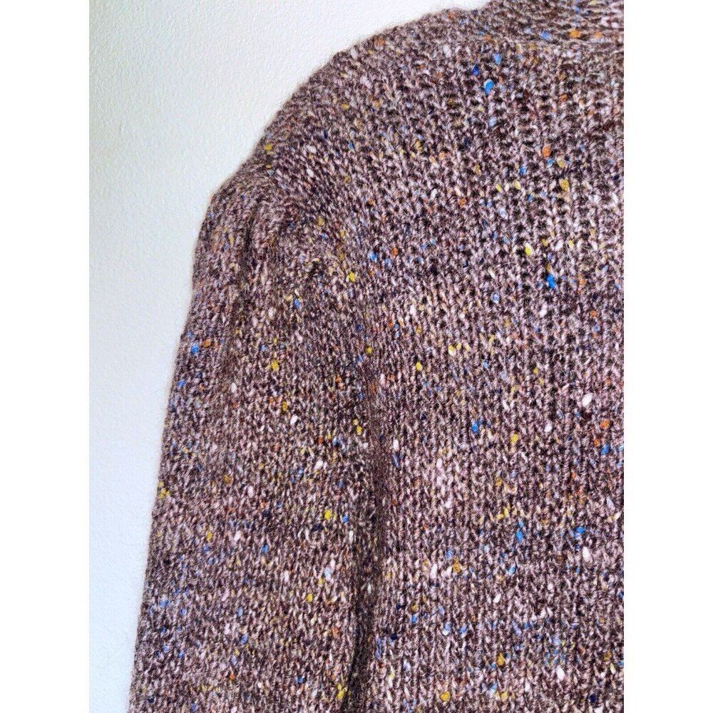 Smith Kollmar Vintage Hand Knit Sweater Cardigan English Country Grandma Medium - Picture 8 of 8